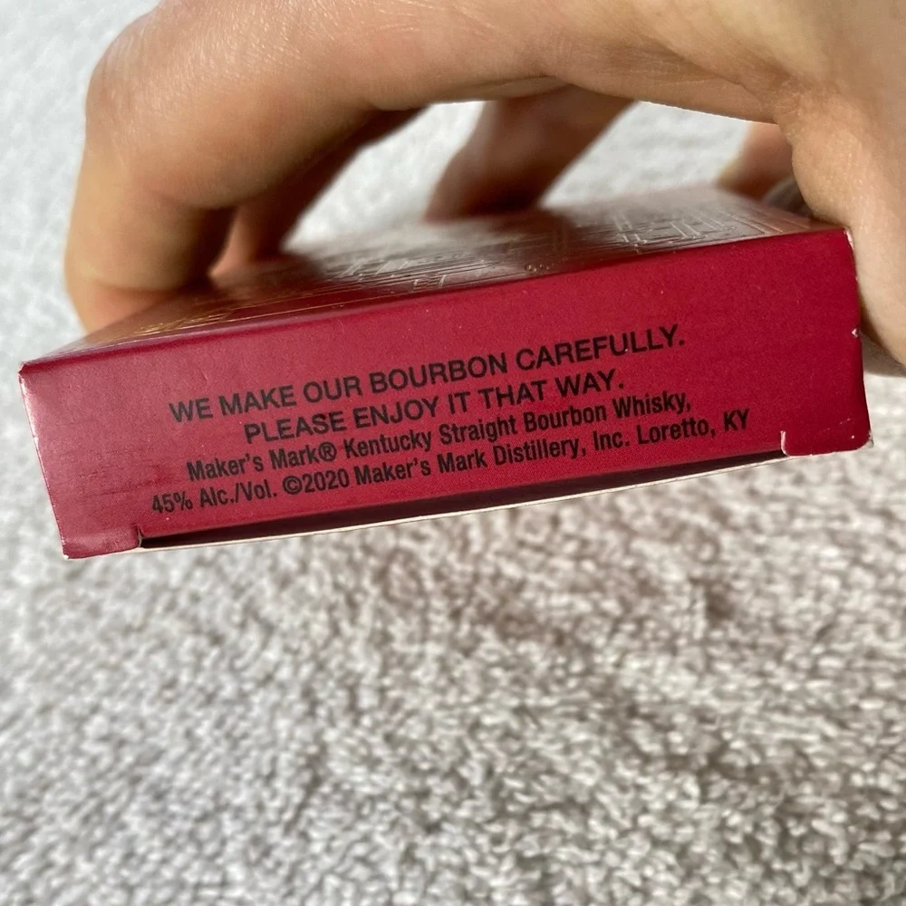 5/$35 Maker’s Mark Red and Cream Vintage Style Playing Cards - Picture 9 of 14